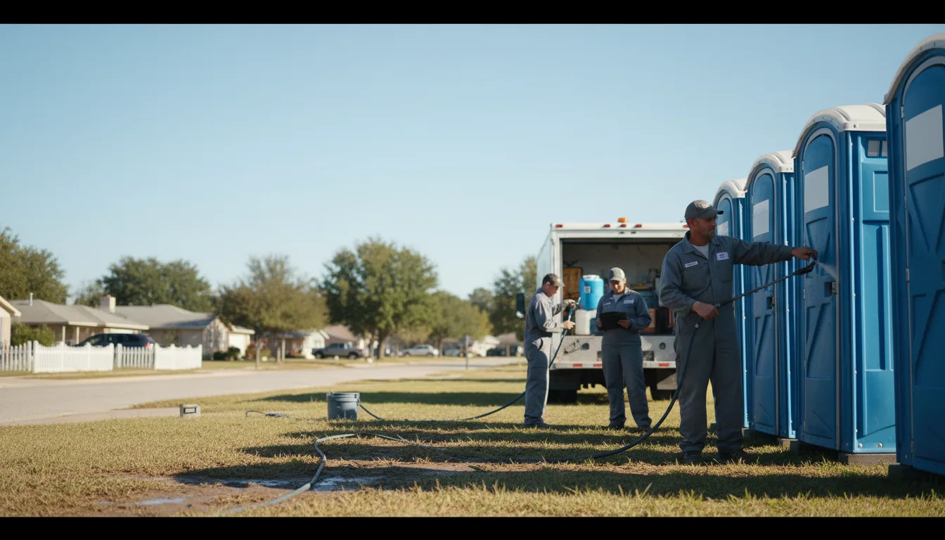 Long-Term Portable Toilet Rental in Eagletown, OK near me